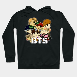 BTS Chibi Dogpile Hoodie